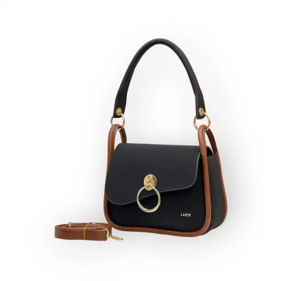 Жіноча сумка Lama Black Brown